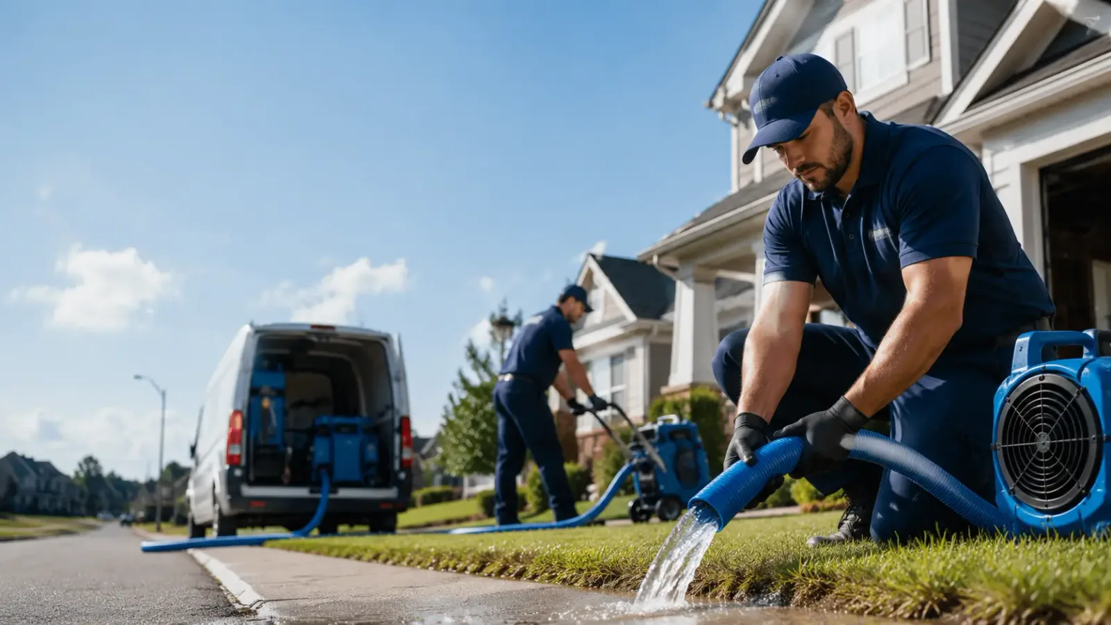 Flood Damage Restoration in Dickens, IA